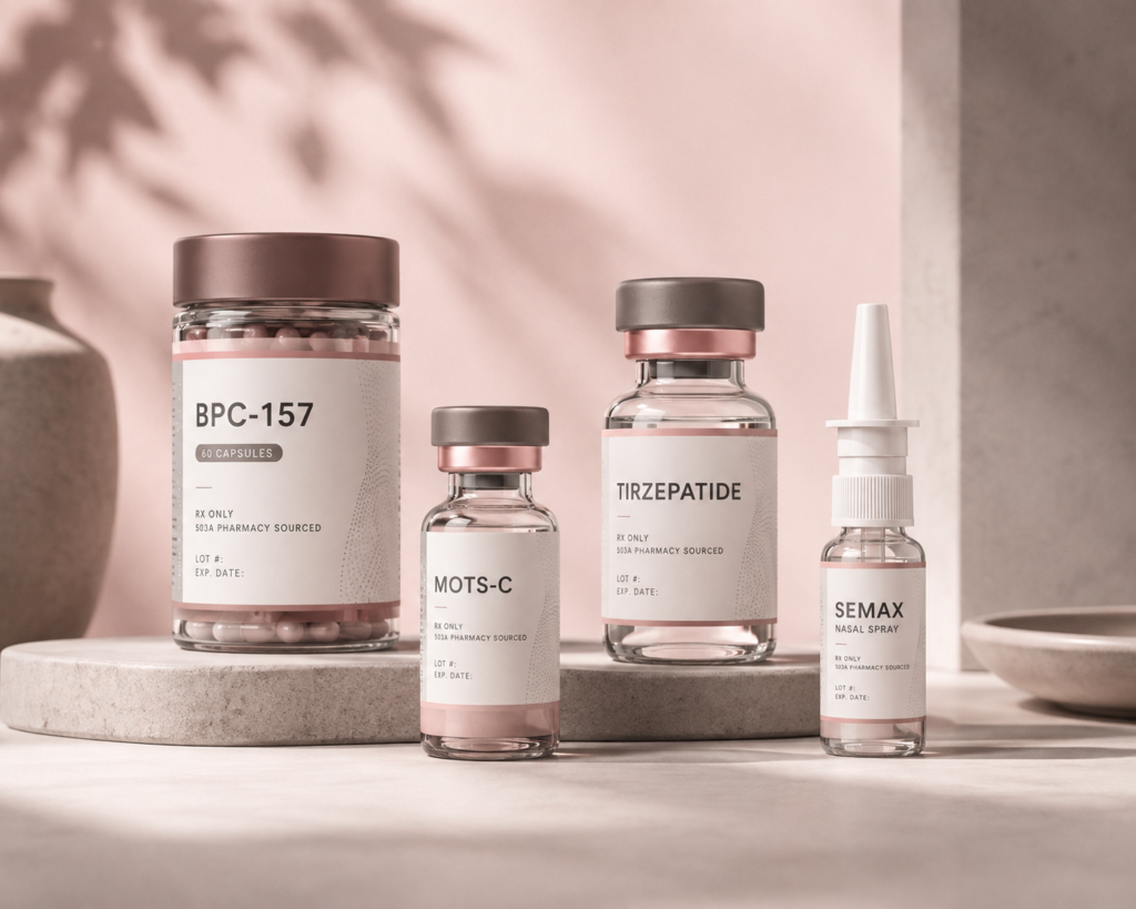 Angel health peptide product shot